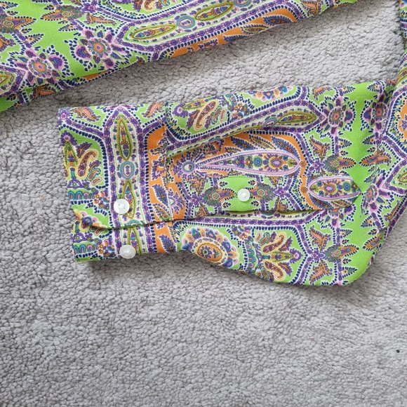 Chaps EST 1978 Women's Print Shirt Size M - Picture 6 of 12